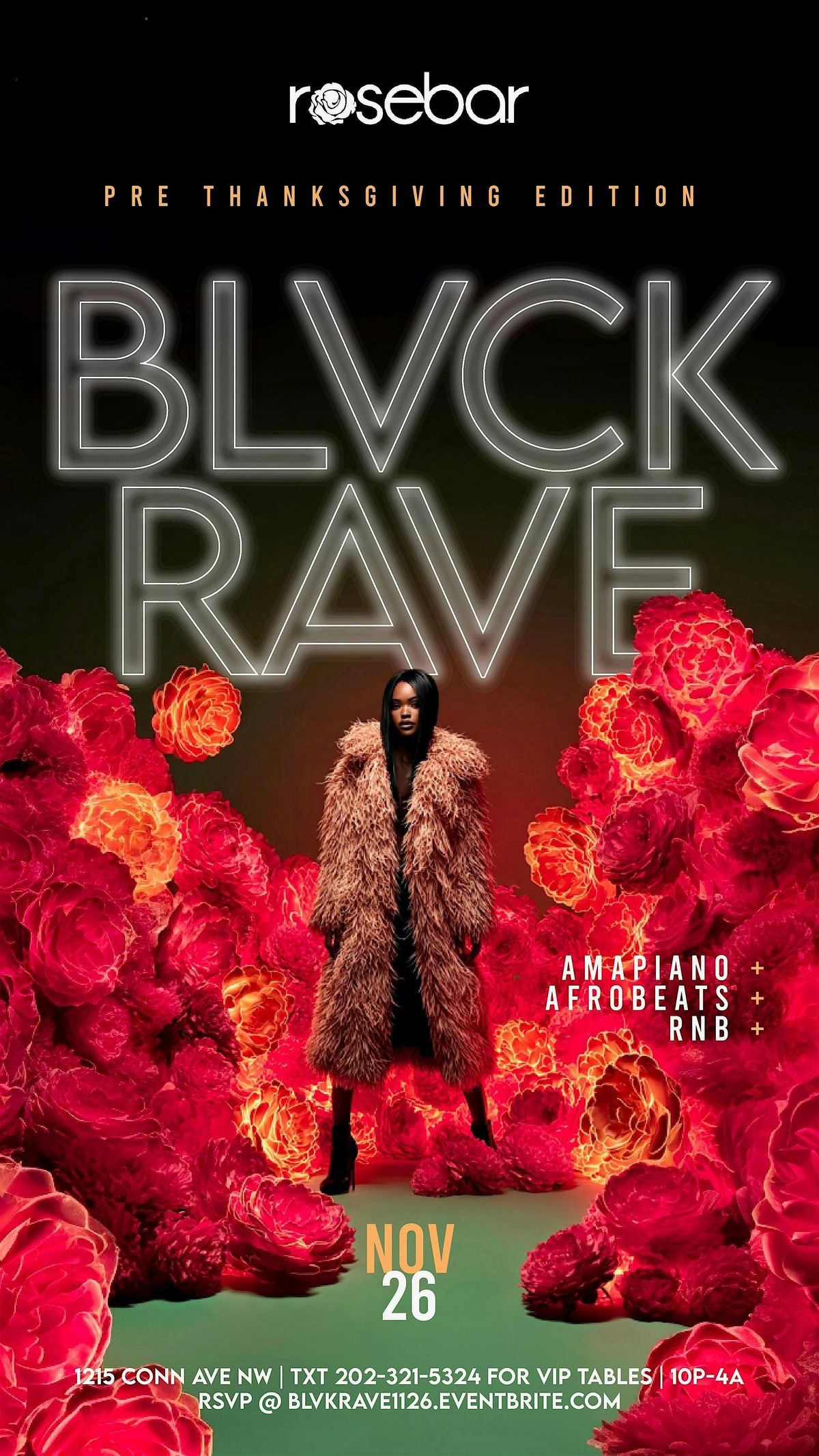 BLVCK RAVE  | Pre-Thanksgiving  | PARTY [OPENBAR] [WED 11.26], 26 November | Event in Washington | AllEvents