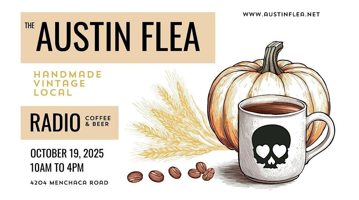 Austin Flea at Radio Coffee & Beer, 19 October | Event in Austin | AllEvents