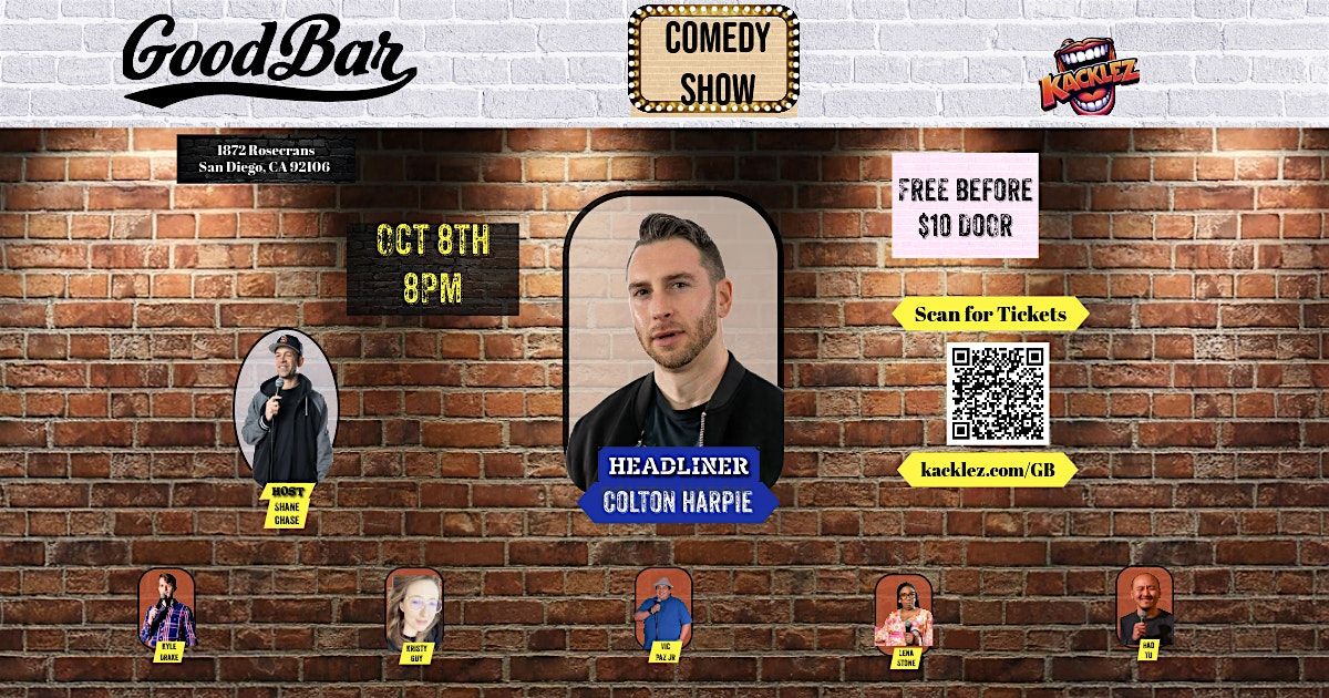 Free Stand Up Comedy Show in Point Loma, 8 October | Event in San Diego | AllEvents