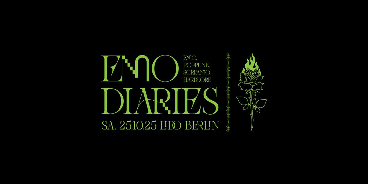 Emo Diaries • Emo PopPunk Screamo Party • Lido Berlin, 25 October | Event in Berlin | AllEvents