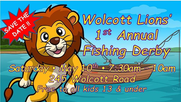 Wolcott Lions Fishing Derby, 10 May | Event in Wolcott | AllEvents