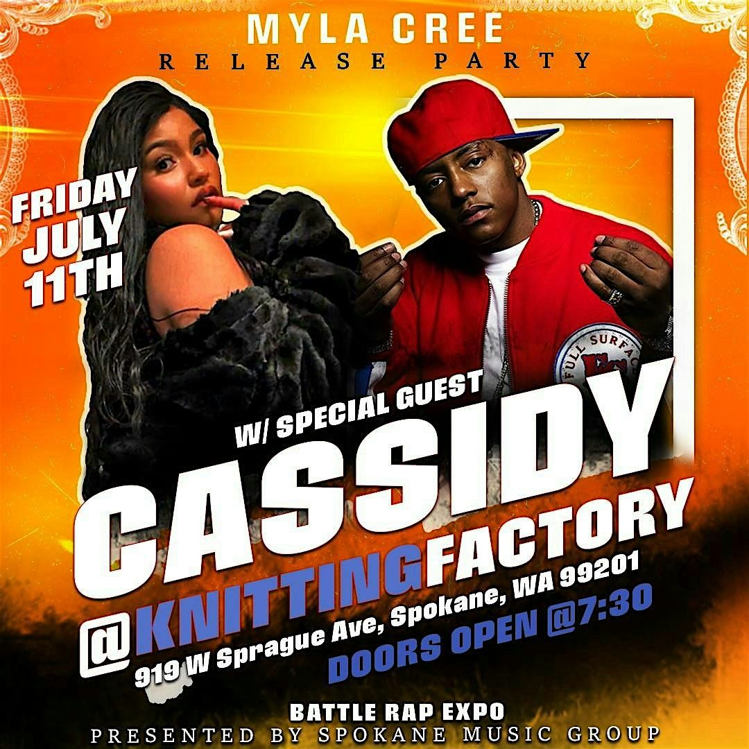 Myla Cree Album Release with Special Guest: Cassidy, 11 July | Event in Spokane | AllEvents