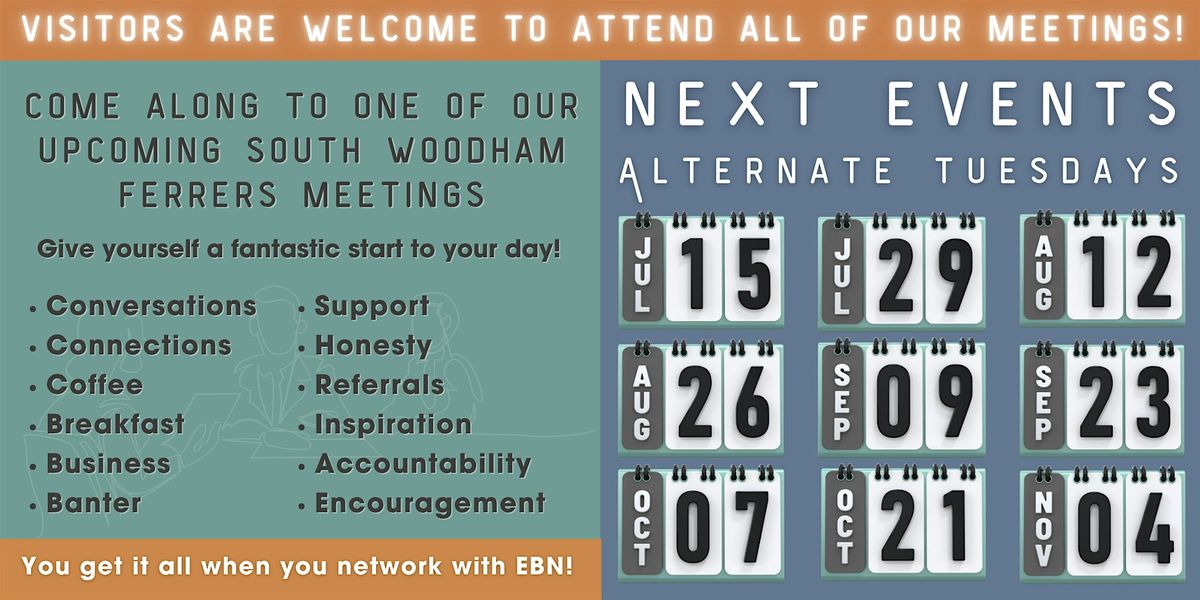 South Woodham Ferrers Networking events for business owners & professionals | Event in Cold Norton | AllEvents
