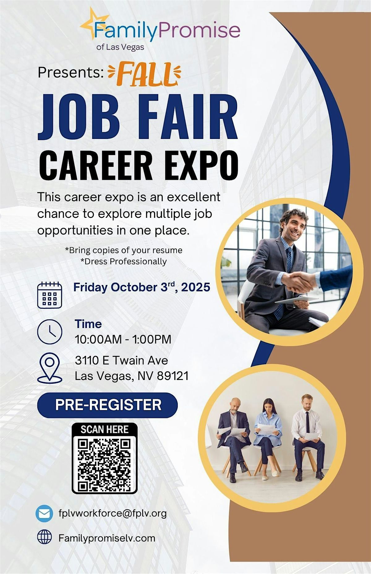 Fall Job Fair, 3 October | Event in Las Vegas | AllEvents