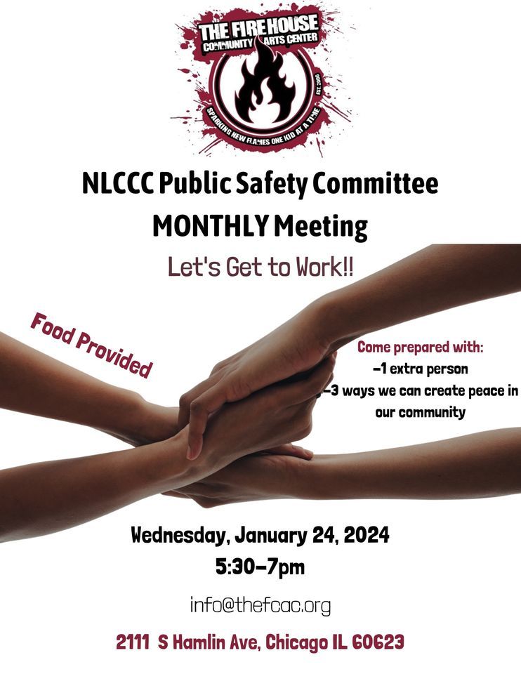 Nlccc Public Safety Committee Monthly Meeting The Firehouse Community Nlccc Public Safety Committee Monthly Meeting The Firehouse Community