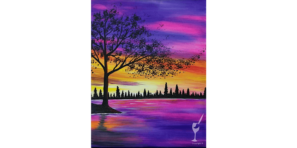 Glow at Sunset - Paint and Sip in Austin | Classpop!™, 21 August | Event in Austin | AllEvents