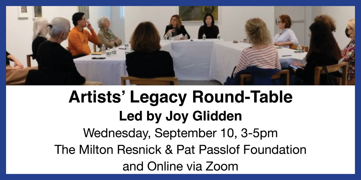 2025 CPAL Fall Programs - Artists’ Legacy Round-Table, 10 September | Event in New York | AllEvents
