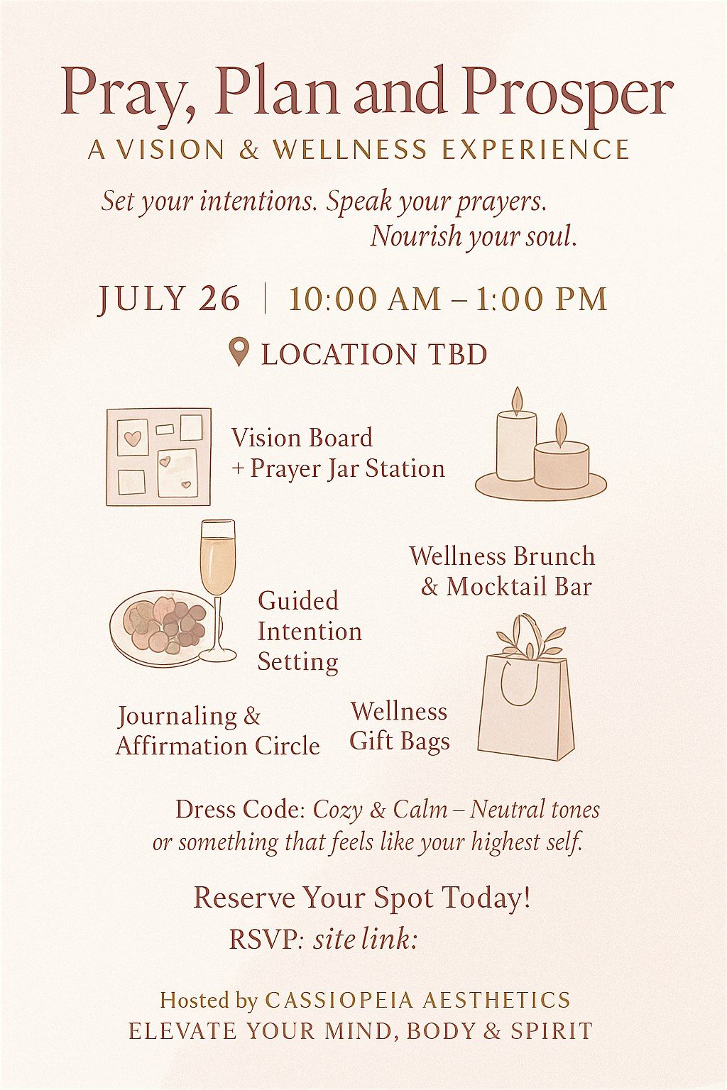 Event Name: Pray, Plan and Prosper – A Vision & Wellness Experience | Event in Gainesville | AllEvents