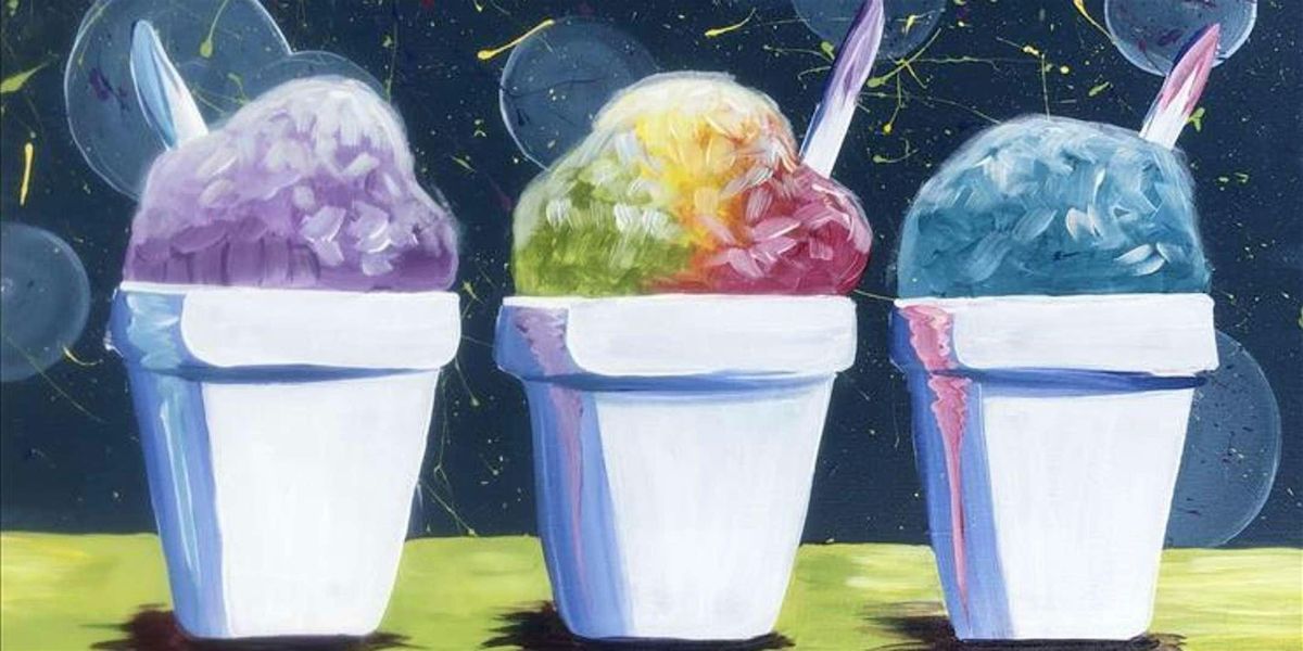 Snowball Flavors - Paint and Sip by Classpop!™, 9 July | Event in Houston | AllEvents