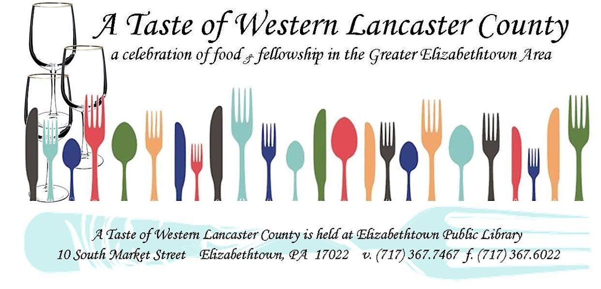 Taste of Western Lancaster County - 2026, 6 February | Event in Elizabethtown | AllEvents