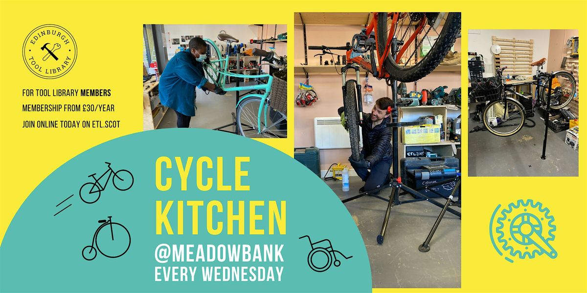 Cycle Kitchen Open Workshop @ Meadowbank, 8 October | Event in Edinburgh | AllEvents