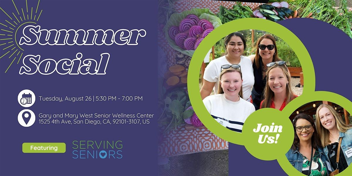 2025 SDWF Summer Social, 26 August | Event in San Diego | AllEvents