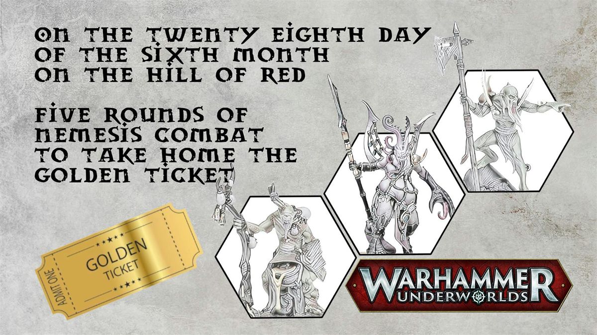 Warhammer Underworlds: Summer Nemesis Clash - With GOLDEN TICKET!, 28 June | Event in Redhill | AllEvents