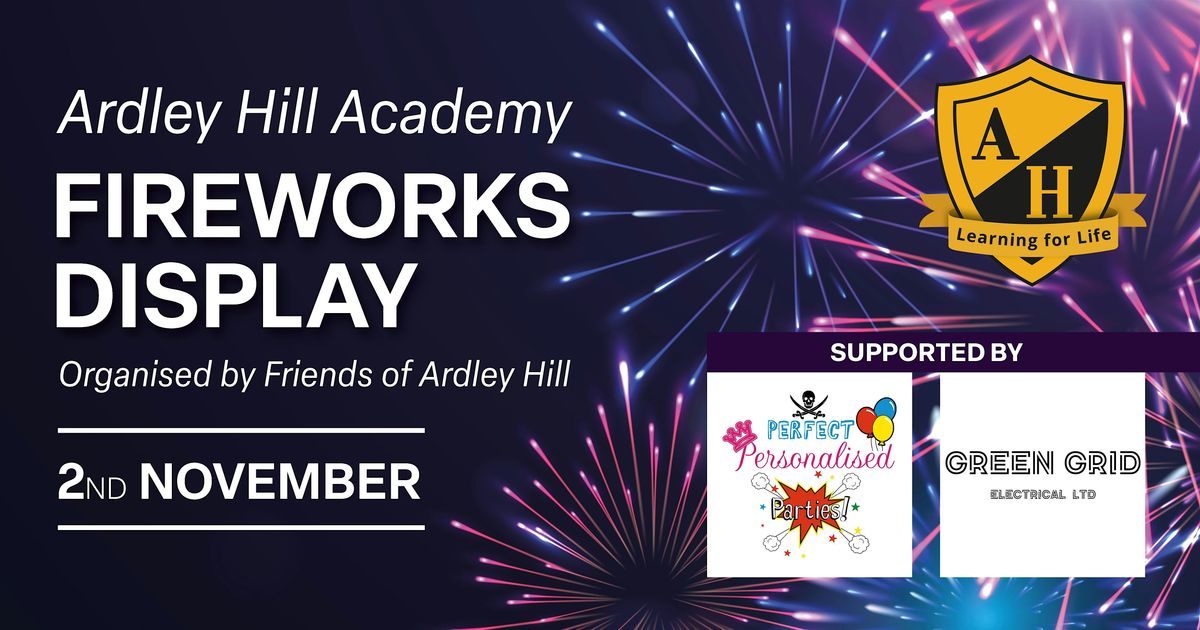 2025 Ardley Hill Fireworks Display, 2 November | Event in Dunstable | AllEvents