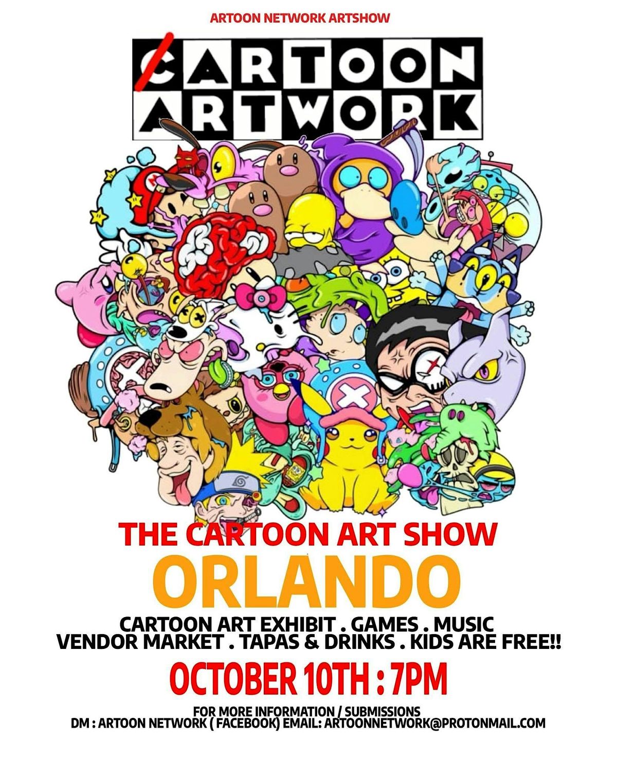 ARTOON NETWORK: The Cartoon Art Show : ORLANDO!!
