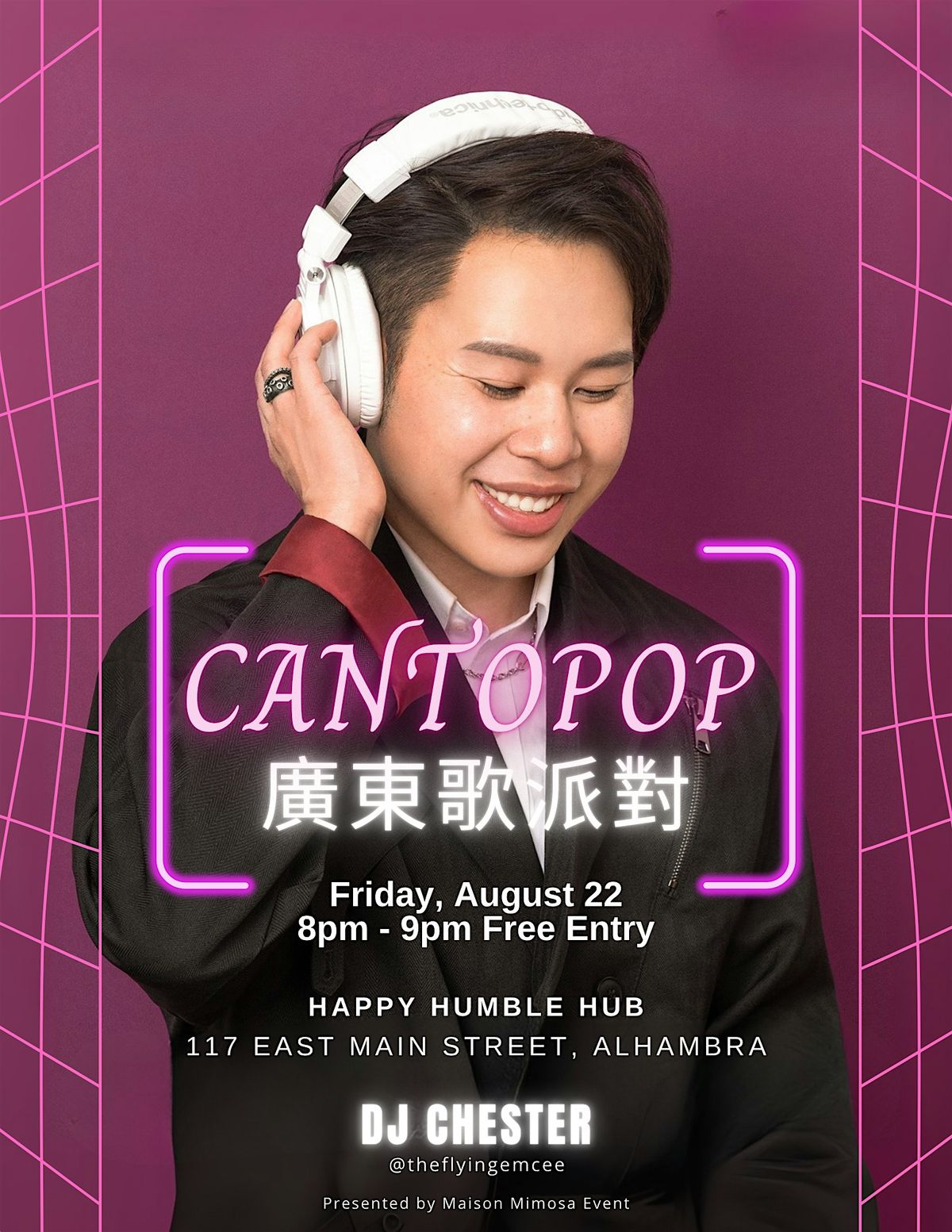Cantopop DJ Night 廣東歌派對, 22 August | Event in Alhambra | AllEvents