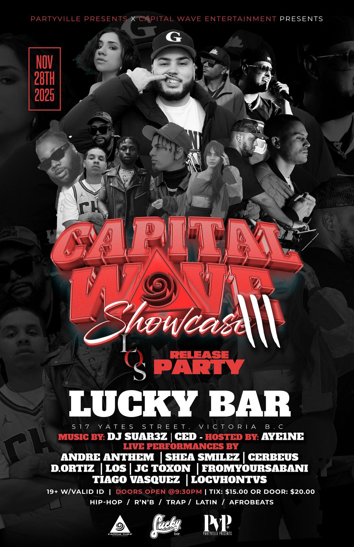 CAPITALWAVE SHOWCASE 3 | Event in Victoria | AllEvents