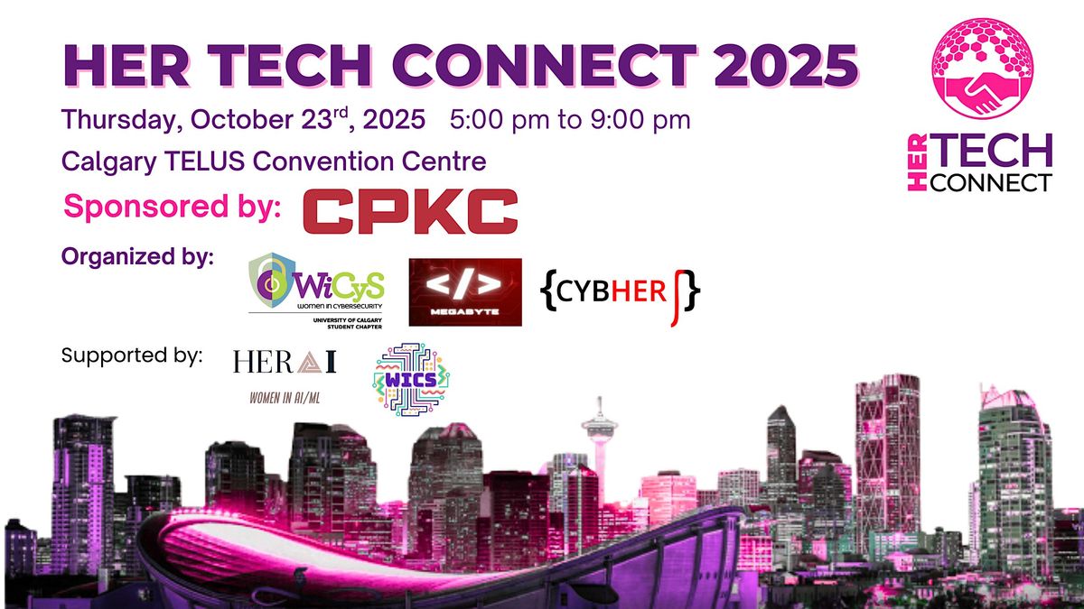 HER Tech Connect 2025, 23 October | Event in Calgary | AllEvents