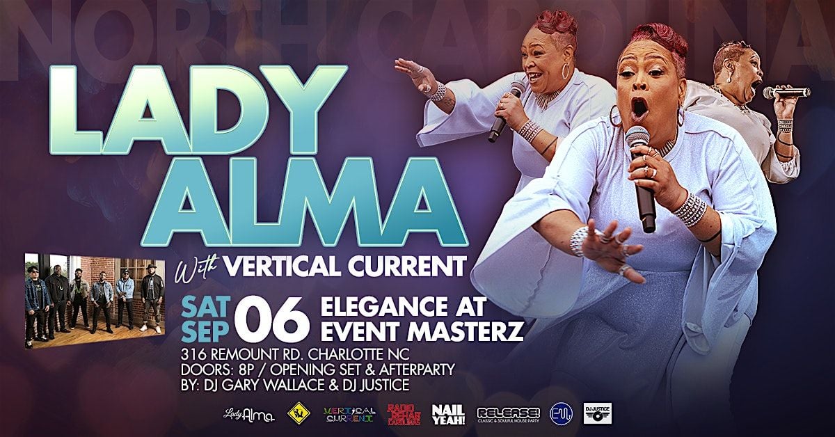 House Music Live w/ Lady Alma & Vertical Current, 6 September | Event in Charlotte | AllEvents