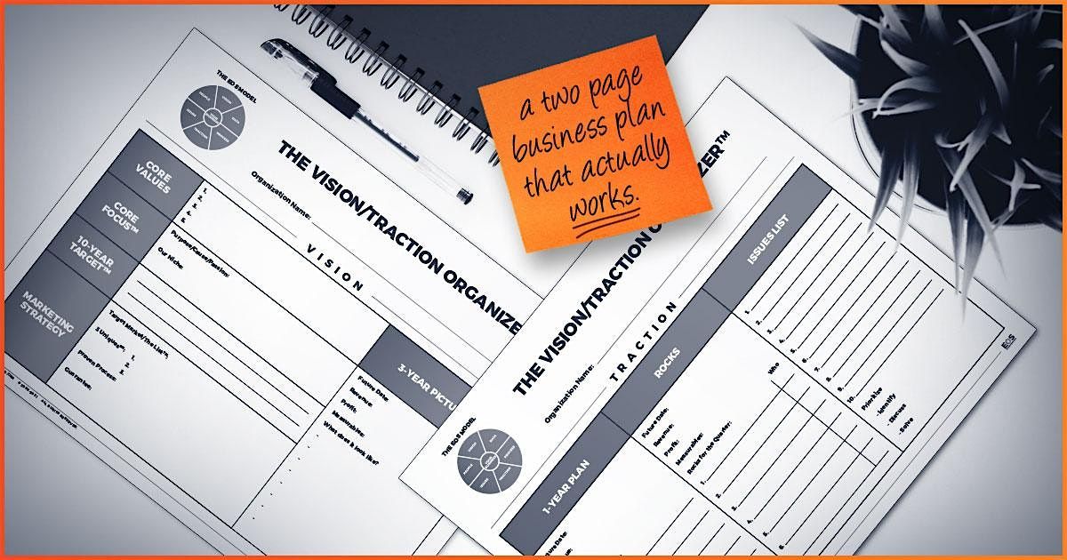 Build Your Vision: V/TO™ Workshop for Leaders, 18 November | Event in Bryan | AllEvents