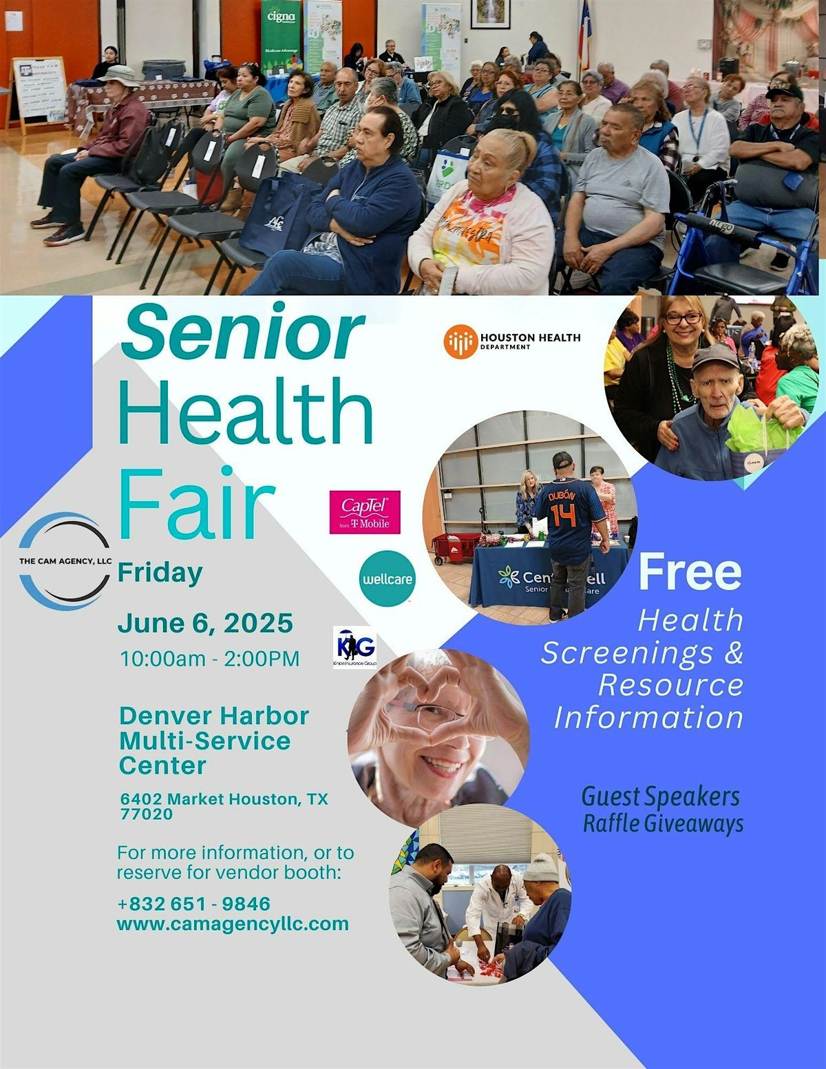 Senior Health Fair (Denver Harbor MSC), 6 June | Event in Houston | AllEvents