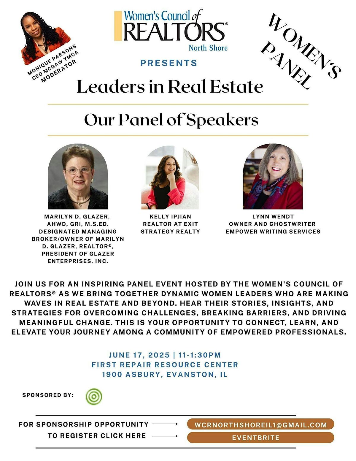 Women's Panel: Leaders in Real Estate, 17 June | Event in Evanston | AllEvents