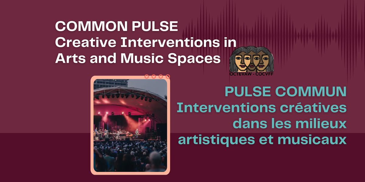 Common Pulse — Creative Interventions in Arts and Music Spaces | AllEvents