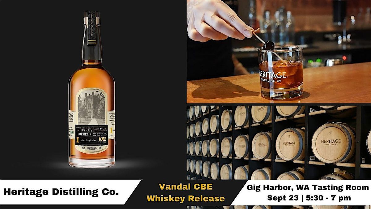 Vandal CBE Whiskey Release, 23 September | Event in Gig Harbor | AllEvents