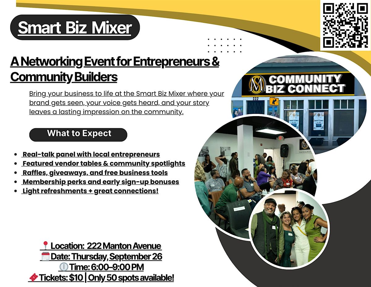 Smart Biz Mixer, 25 September | Event in Providence | AllEvents