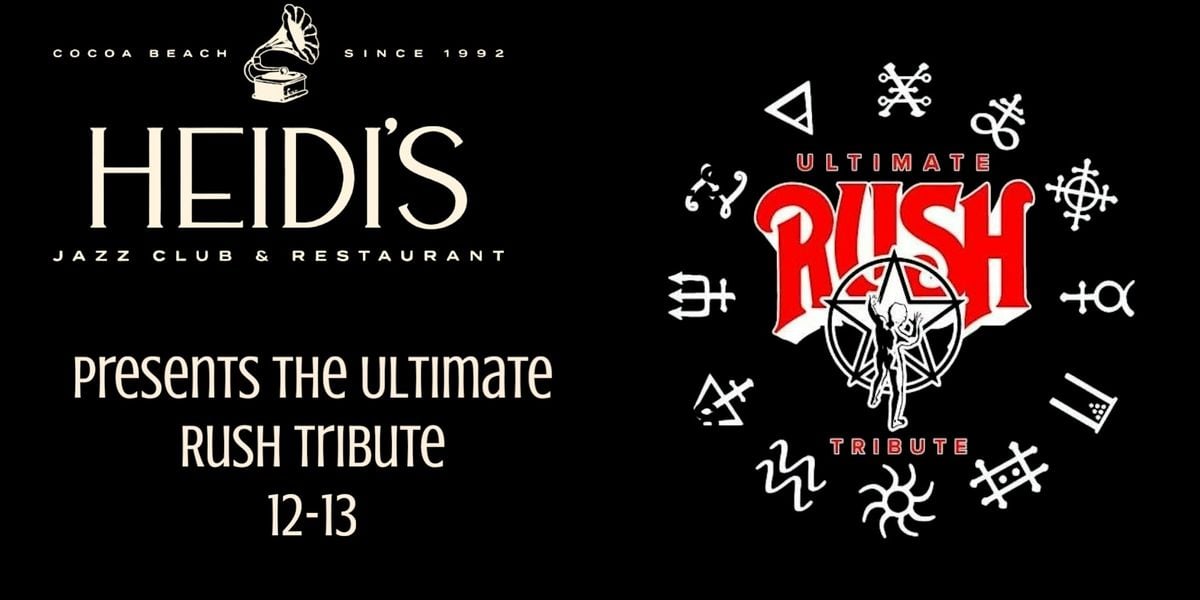 Ultimate Rush Tribute Debut at Heidi's Jazz Club, 13 December | Event in Cocoa Beach | AllEvents