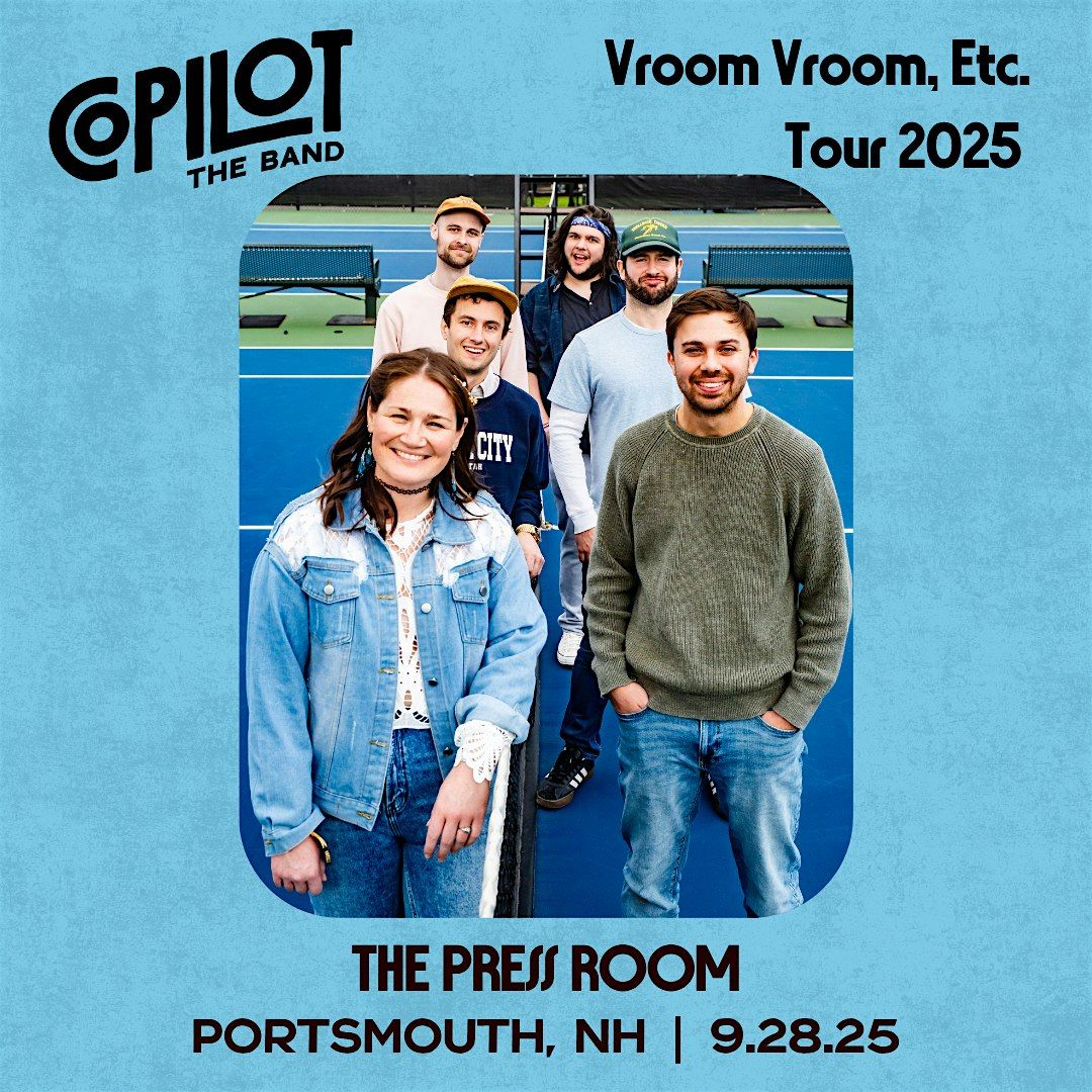 Copilot: "Vroom Vroom, Etc." Tour, 28 September | Event in Portsmouth | AllEvents