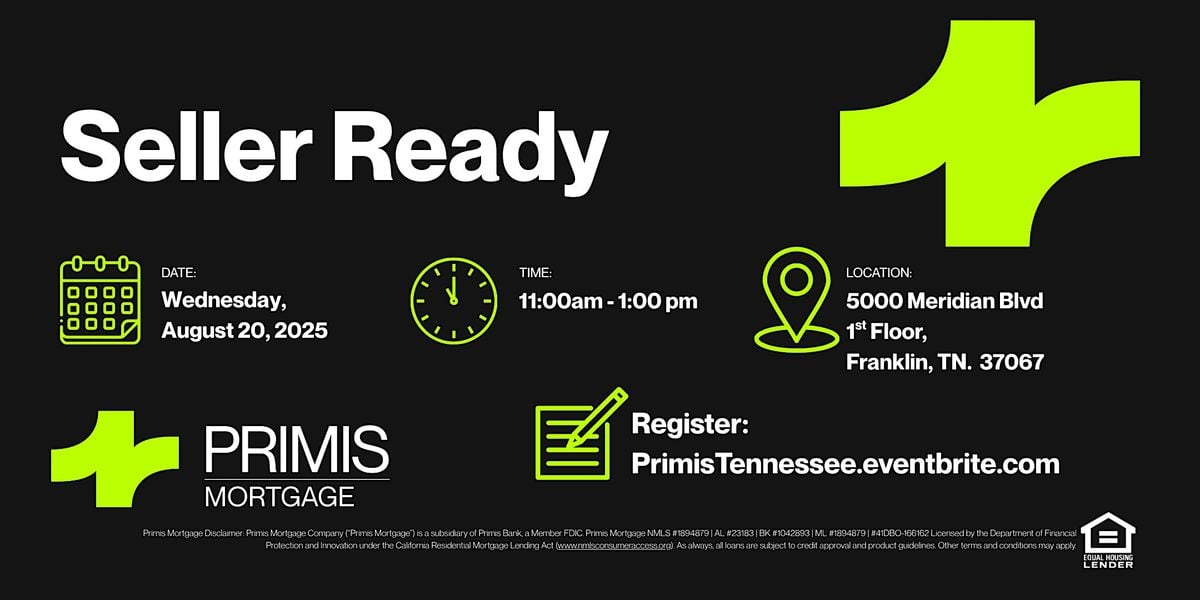 CE Class - Seller Ready by Chris Behling, 20 August | Event in Franklin | AllEvents