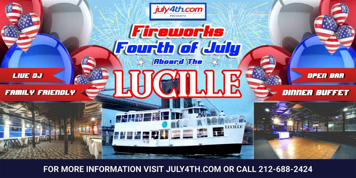 Family-Friendly NYC July 4th Fireworks Cruise on Lucille Yacht, 4 July | Event in New York | AllEvents