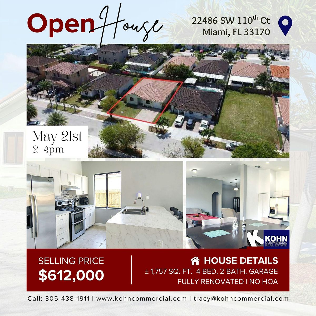 Broker's Open House Wednesday, May 21st, 2025, From 2-4pm, 21 May | Event in Miami | AllEvents
