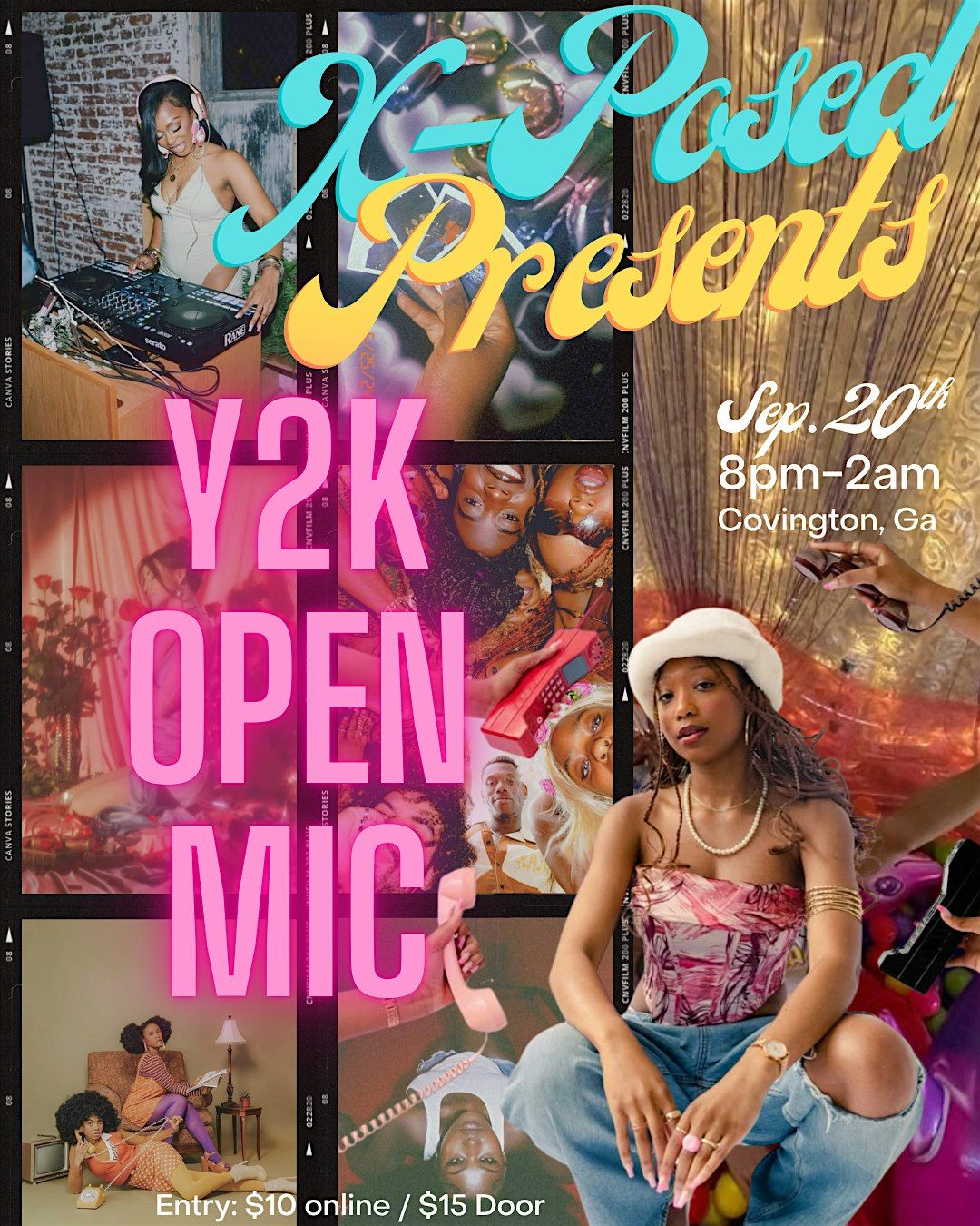 X-Posed Open Mic : Y2K, 20 September | Event in Covington | AllEvents