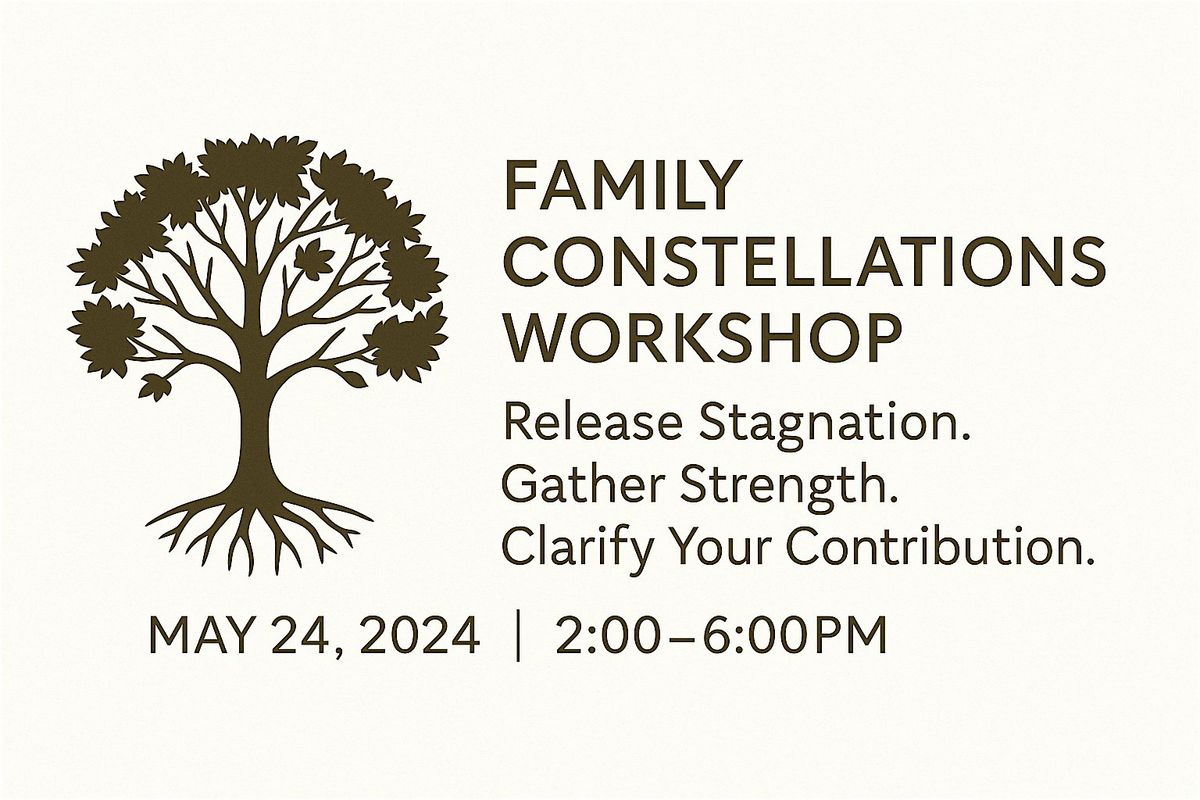 Family Constellations Workshop, 24 May | Event in Burlington | AllEvents