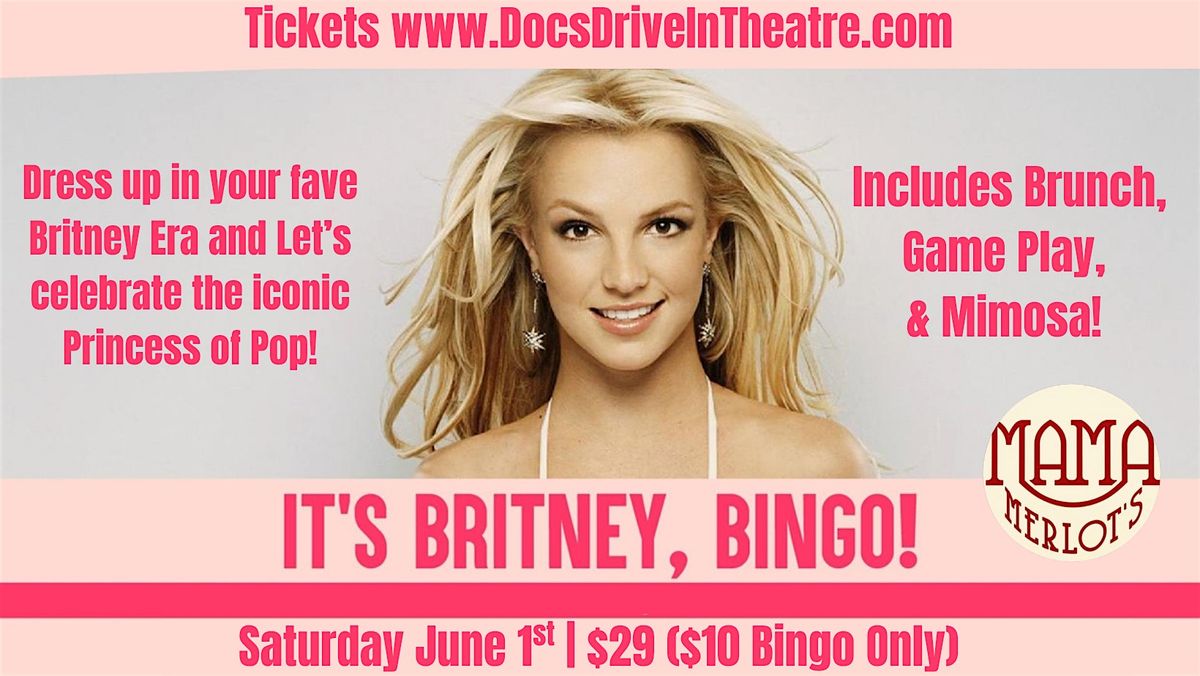 It's Britney Bingo & Brunch at the Speakeasy, 1 June | Event in Buda | AllEvents