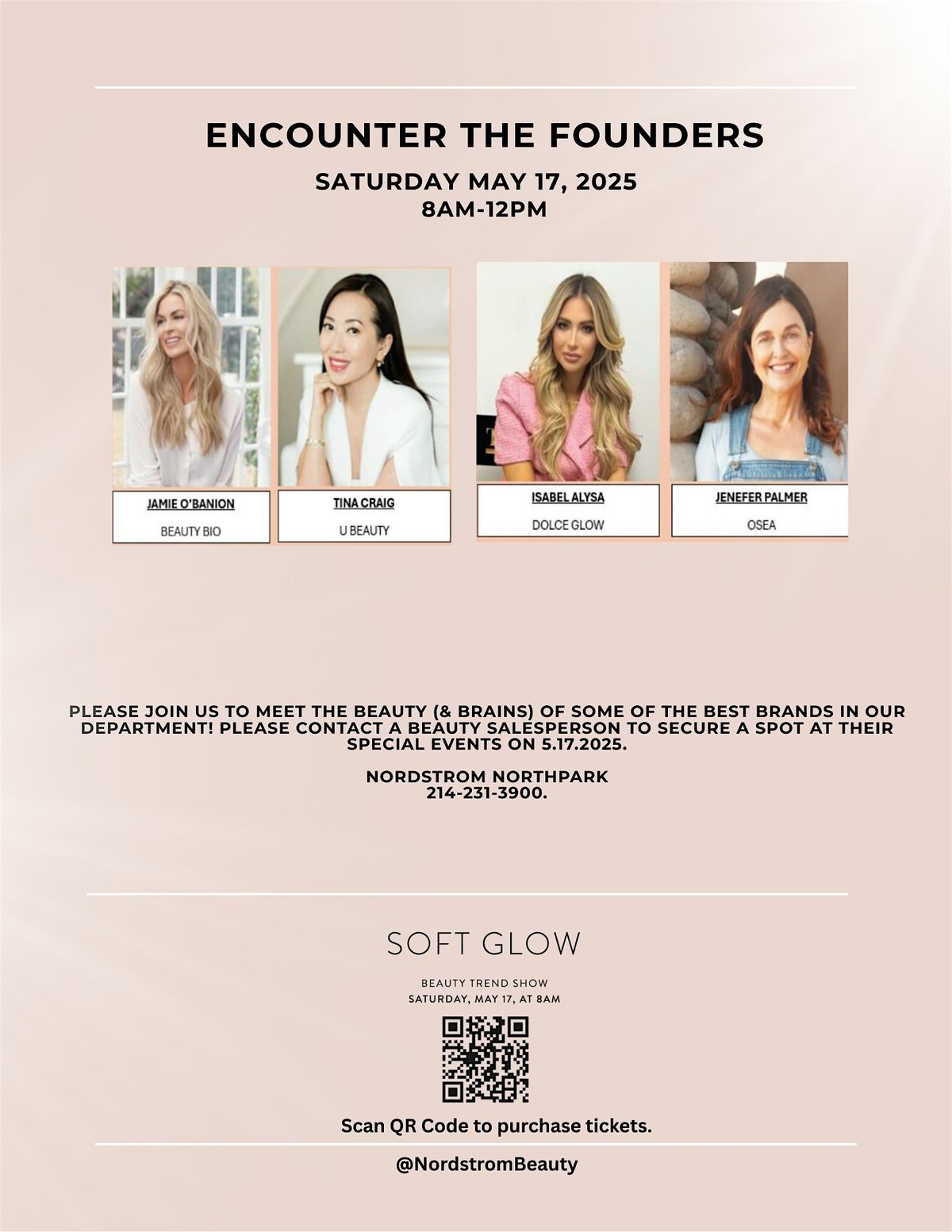 NORDSTROM NORTHPARK | BEAUTY TREND SHOW 5.17 | Event in Dallas | AllEvents