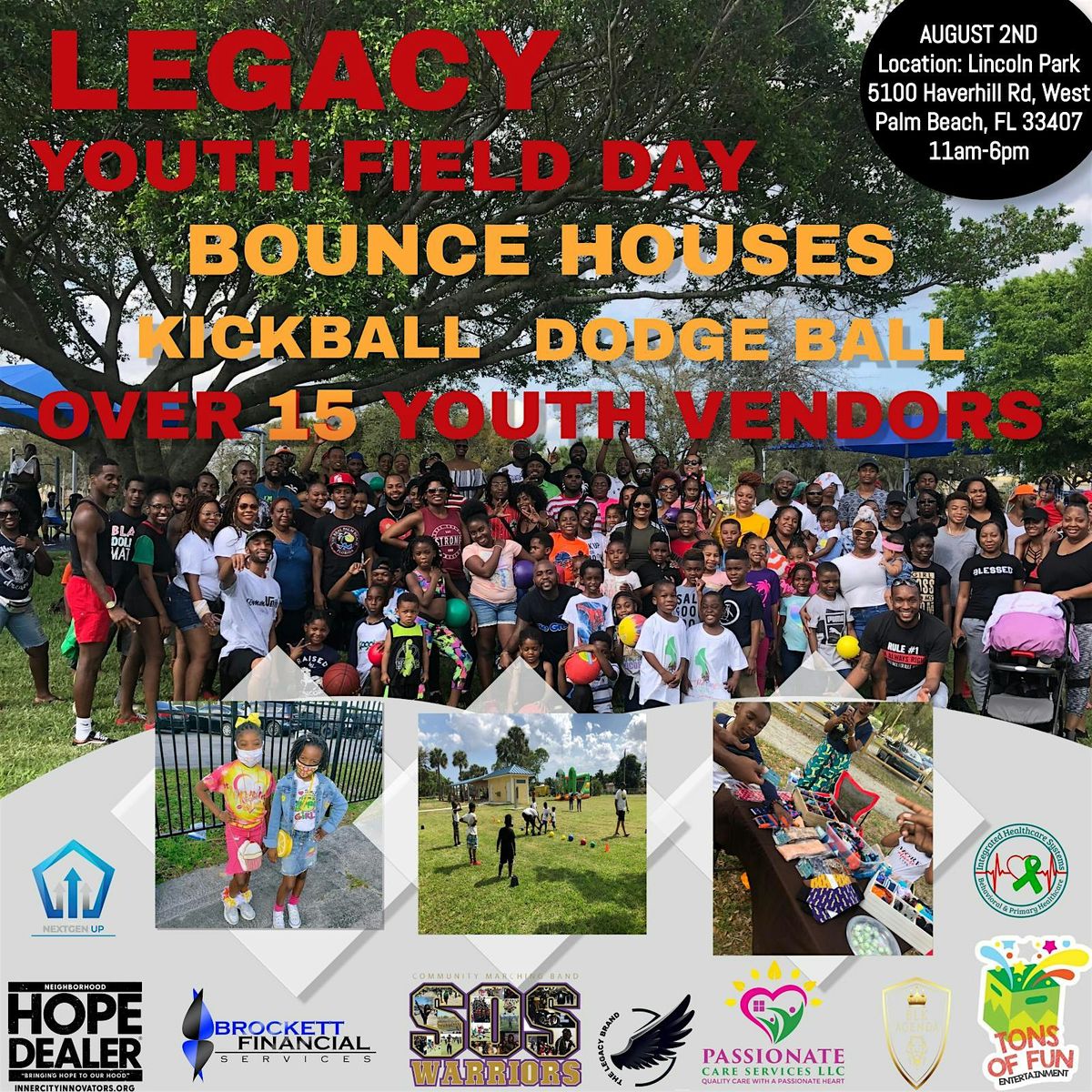 LEGACY YOUTH FIELD DAY, 2 August | Event in West Palm Beach | AllEvents