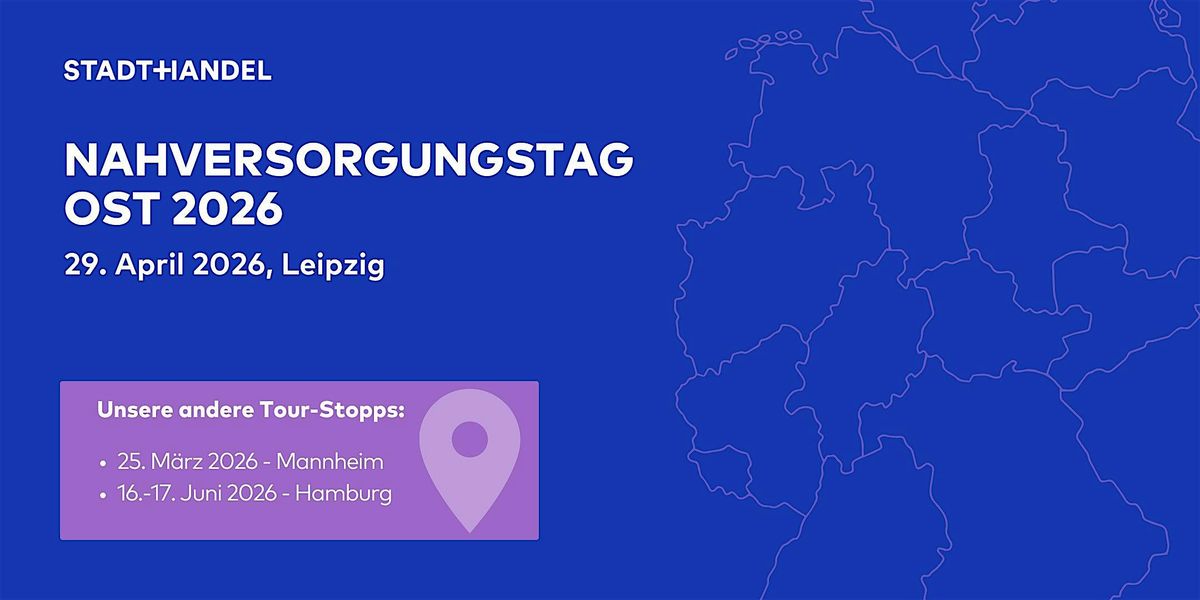 Nahversorgungstag Ost, 29 April | Event in Leipzig | AllEvents