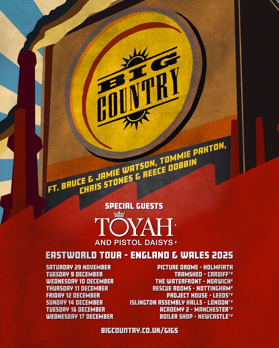 Big Country Leeds Tickets, 12 December | Event in Leeds | AllEvents