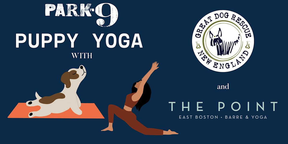 Park-9 Puppy Yoga with Great Dog Rescue and The Point EB, 10 August | Event in Everett | AllEvents