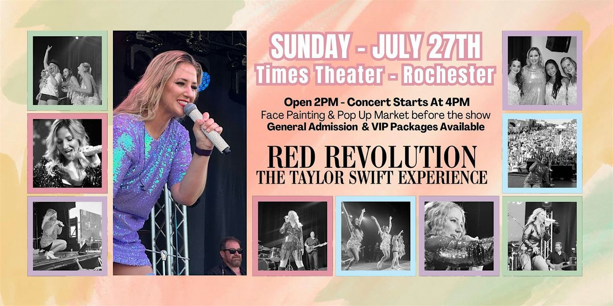 Red Revolution, The Taylor Swift Experience in Rochester, 27 July | Event in Rochester | AllEvents