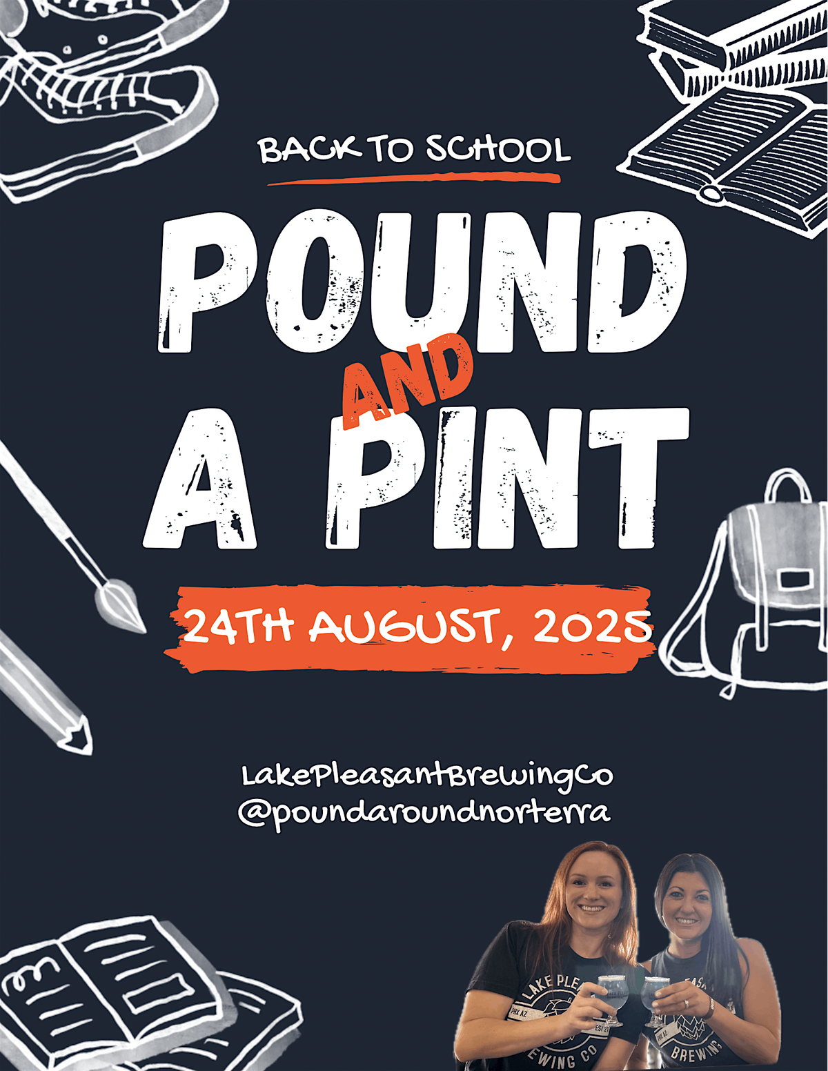 POUND & A PINT Back to School, 24 August | Event in Phoenix | AllEvents