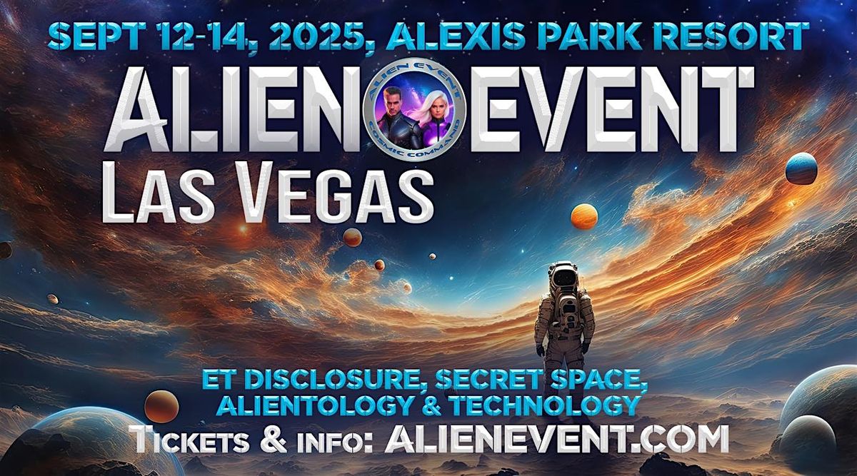 LAS VEGAS ALIEN EVENT COSMIC COMMAND, 12 September | Event in LAS VEGAS | AllEvents