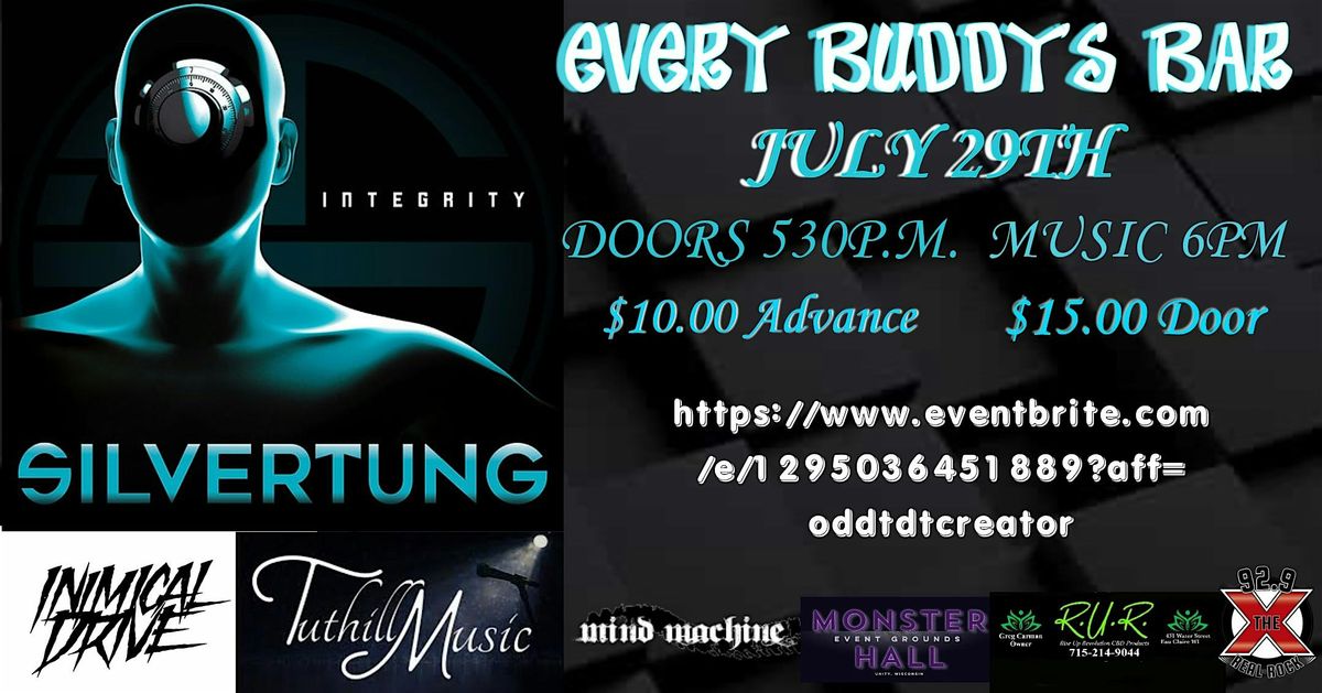 SILVERTUNG, INIMICAL DRIVE & TUTHILL MUSIC, 29 July | Event in Chippewa Falls | AllEvents