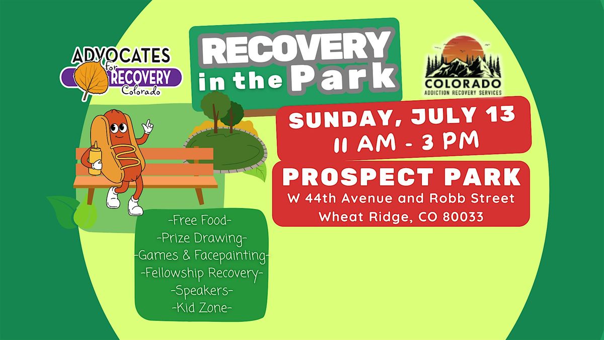 Recovery in the Park, 13 July | Event in Wheat Ridge | AllEvents