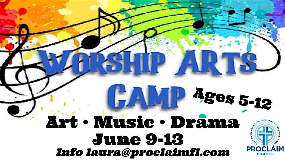 KIDS WORSHIP ARTS SUMMER CAMP, 9 June | Event in Lake Worth | AllEvents
