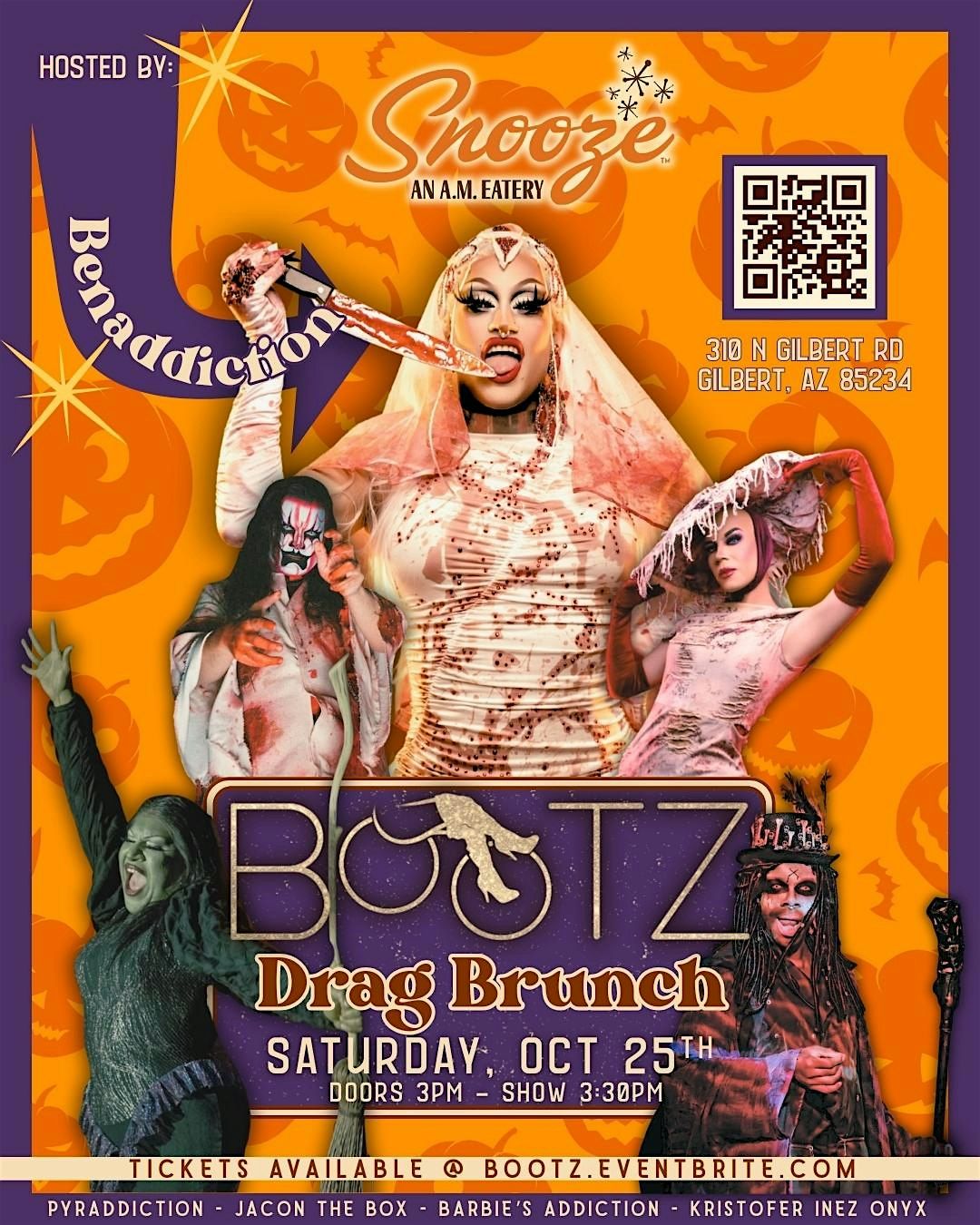 BOOTZ Drag Events – After Dark & Halloween Brunch, 17 October | Event in Scottsdale | AllEvents