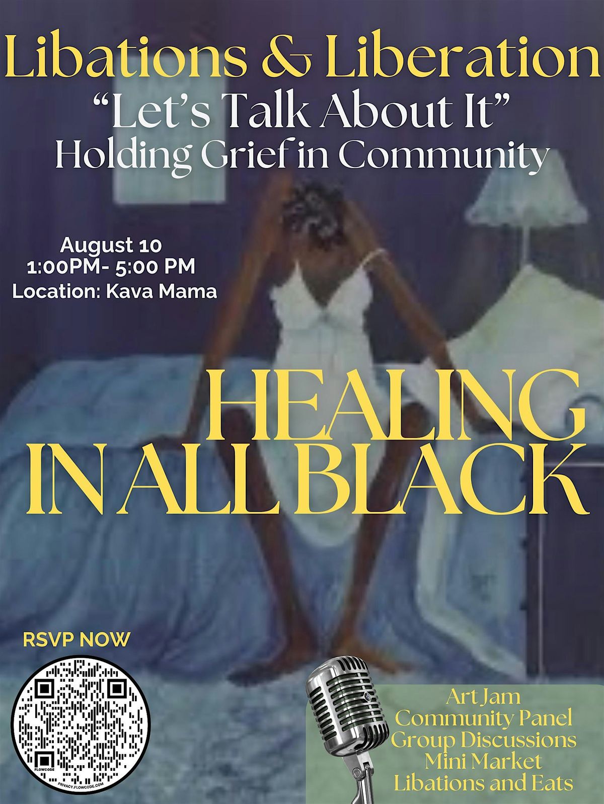 Libations and Liberation: Let's Talk "Healing in All Black", 10 August | Event in Atlanta | AllEvents